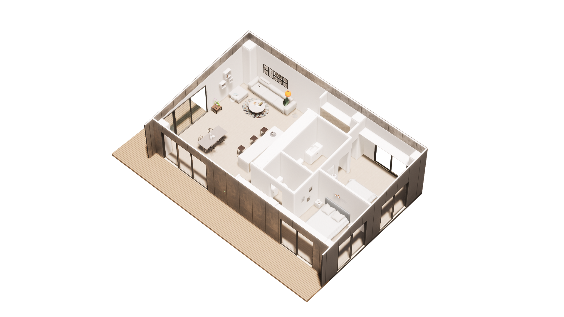 A layout that lives large.