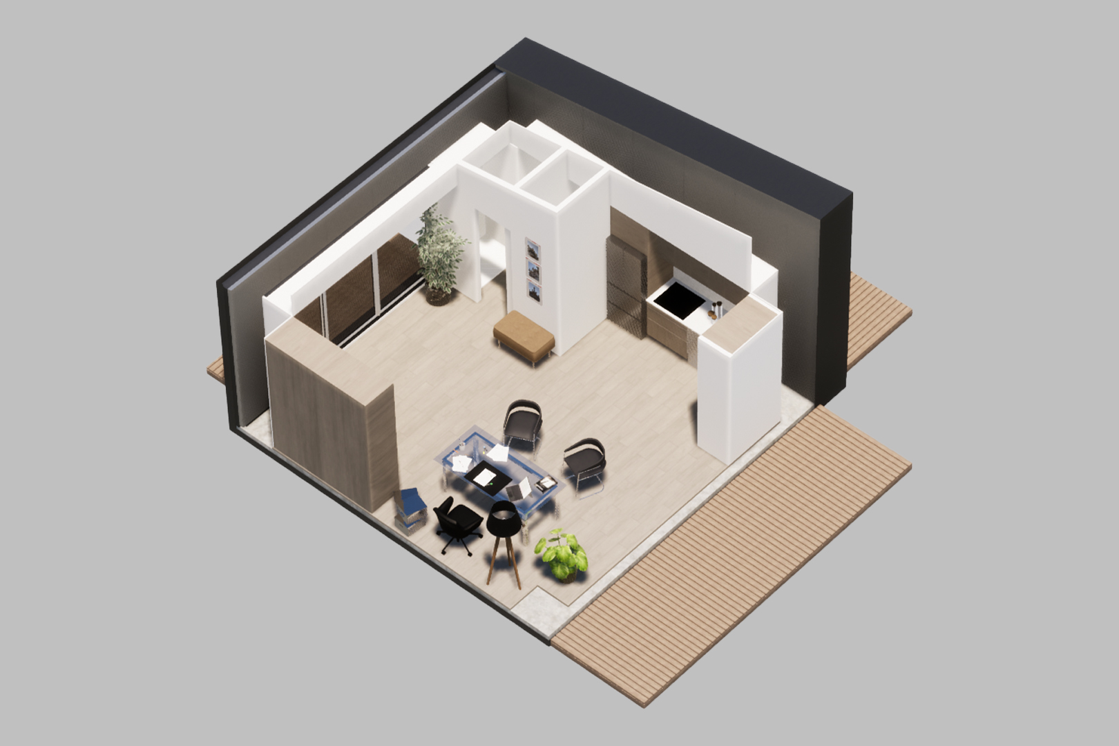 A layout that lives large.