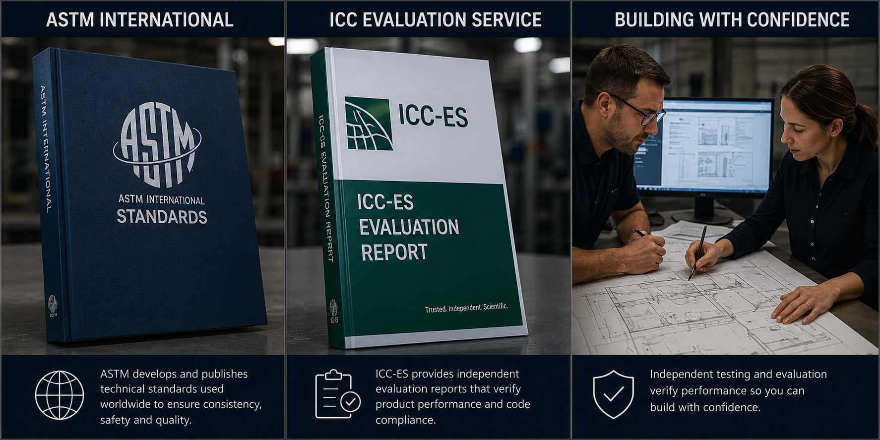 The standards infrastructure behind the numbers