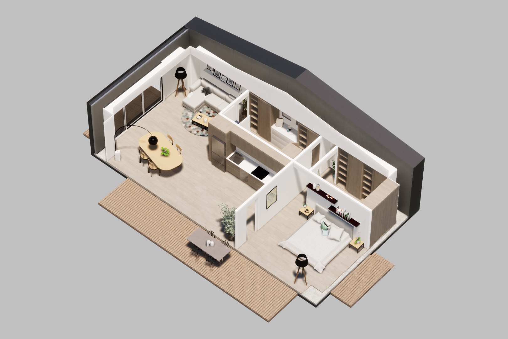A layout for how you live.